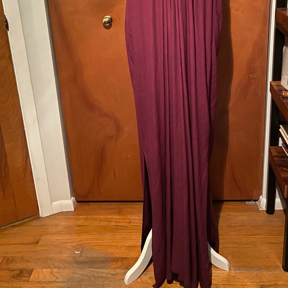 Summer Maxi-dress burgundy